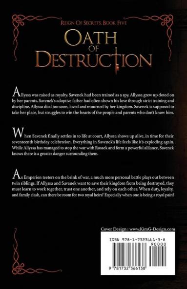 Oath of Destruction: Reign of Secrets Book 5