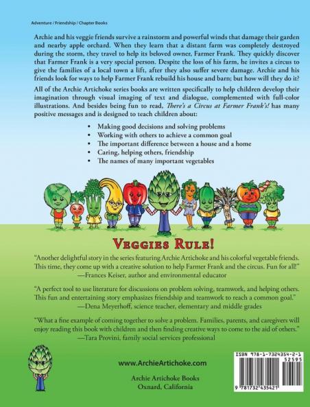 There's a Circus at Farmer Frank's!: 4 (Adventures of Archie Artichoke)