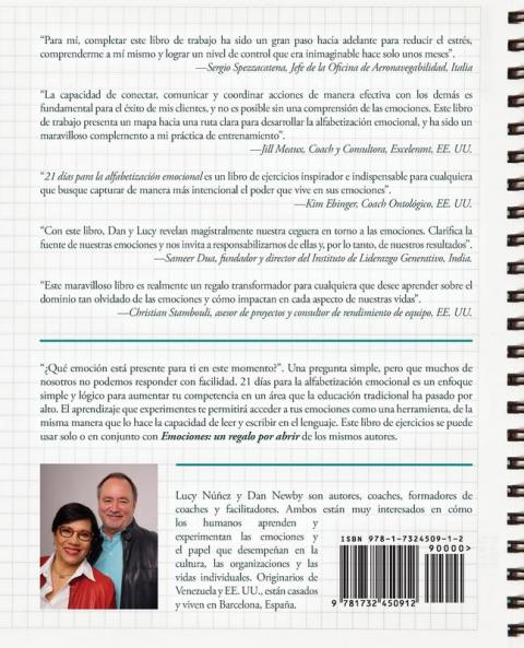 21 Días para la Alfabetización Emocional: Un Libro de Ejercicios Que Acompaña a Emociones: un Regalo Por Abrir