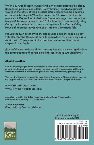 Rules of Resistance: A Political Mystery: 1 (Imogen & Isaiah)