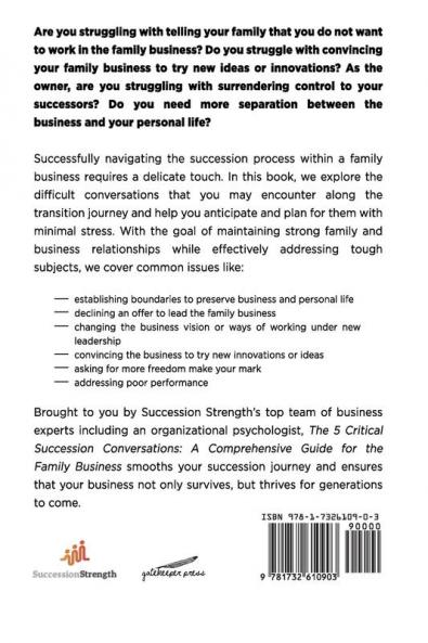 The 5 Critical Succession Conversations