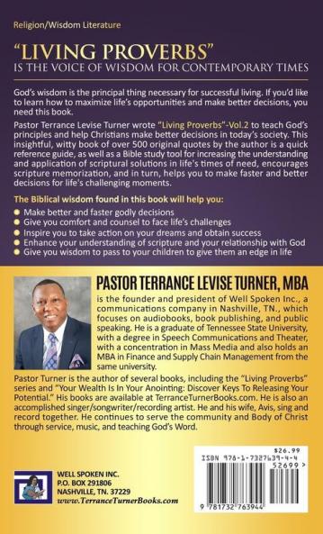 Distinguished Wisdom Presents. . . Living Proverbs-Vol.2