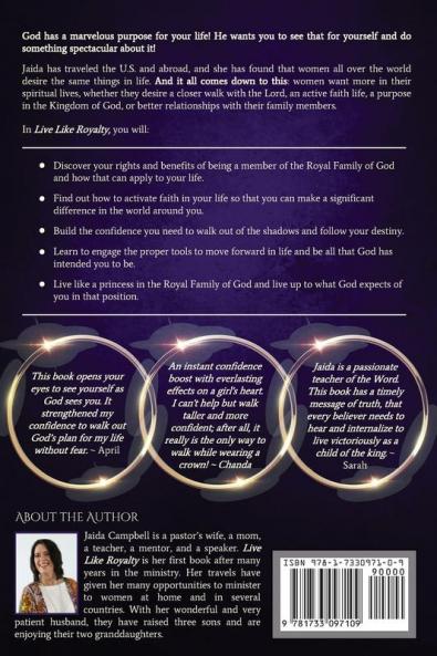 Live Like Royalty: Claim Your Inheritance in the Kingdom of God and Walk in Your Divine Purpose