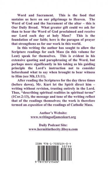 Our Daily Bread: Lent