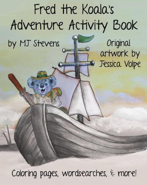 Fred The Koala's Adventure Activity Book