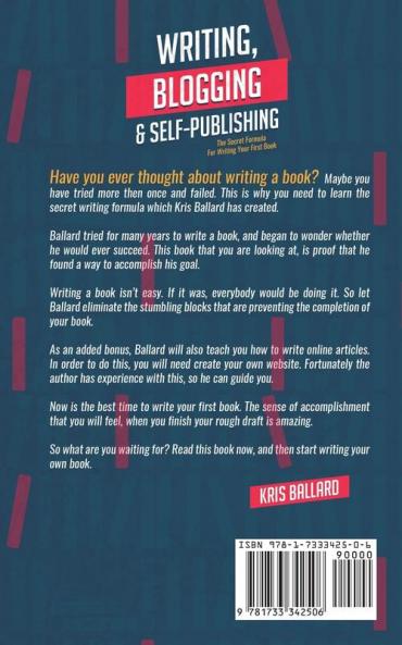 Writing Blogging & Self-Publishing