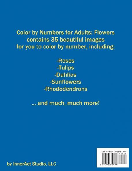 Color by Numbers for Adults