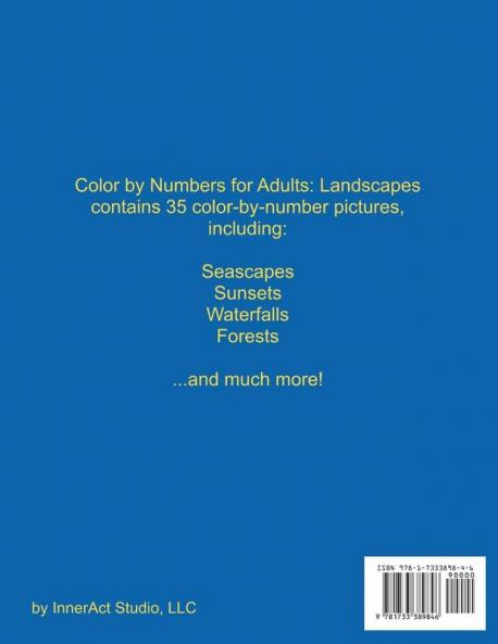 Color by Numbers for Adults