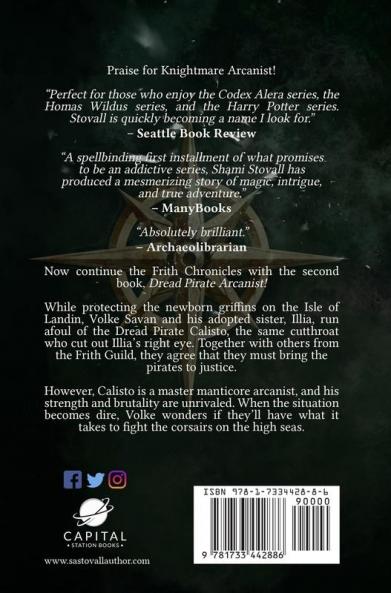 Dread Pirate Arcanist: 2 (Frith Chronicles)