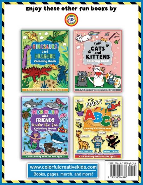 Cool Trucks Cars and Vehicles Coloring and Workbook