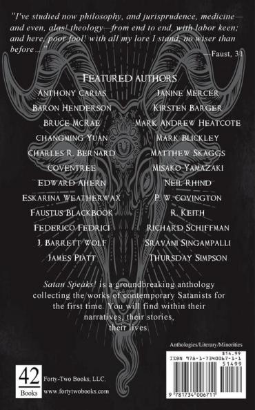 Satan Speaks!: Contemporary Satanic Voices