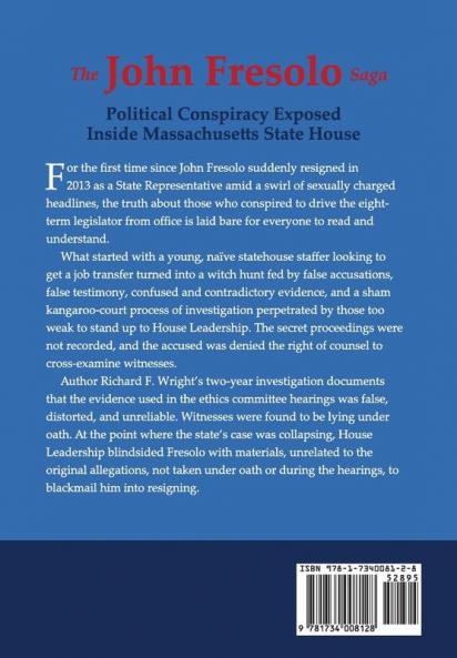 The John Fresolo Saga: Political Conspiracy Exposed Inside Massachusetts State House
