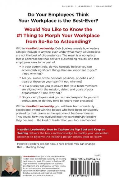 Heartfelt Leadership: How to Capture the Top Spot and Keep on Soaring