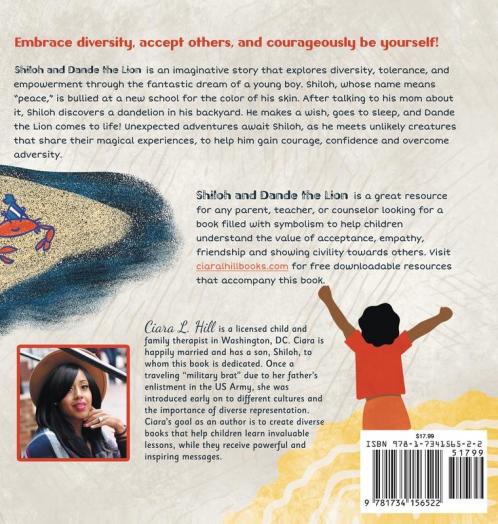 Shiloh and Dande the Lion: Embrace diversity accept others and courageously be yourself!