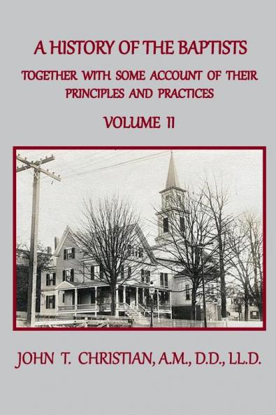 A History of the Baptists of the United States Volume II