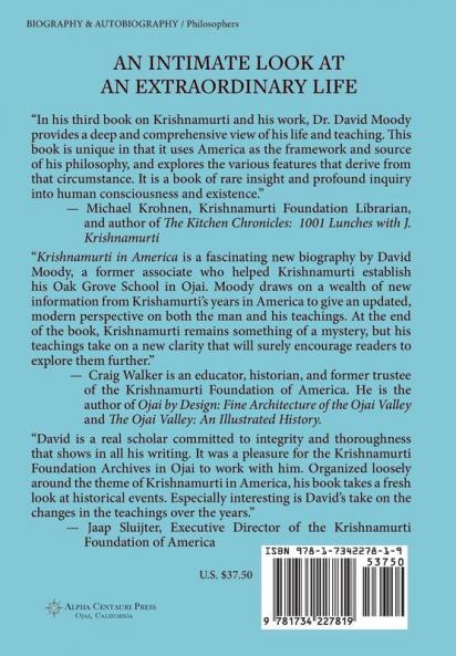 Krishnamurti in America
