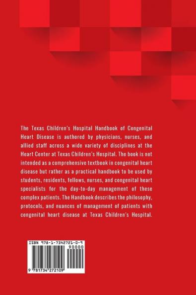 Texas Children's Hospital Handbook of Congenital Heart Disease