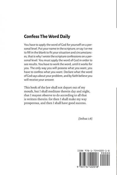 Declare The Word Of God Faith Confessions For Daily Living