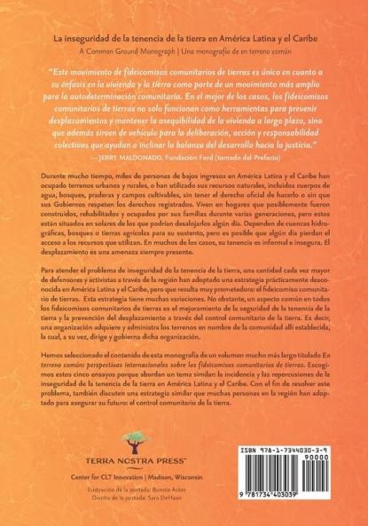 La inseguridad de la tenencia de la tierra en Am��rica Latina y el Caribe
