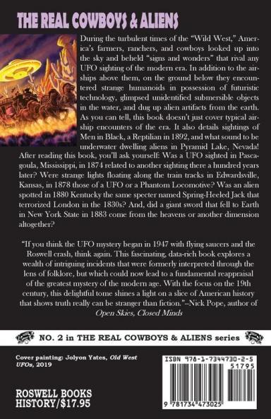 The Real Cowboys & Aliens: Old West UFOs (1865-1895): 2