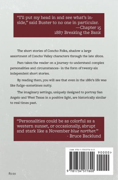 Concho Folks 1800s Fiction: Short Stories
