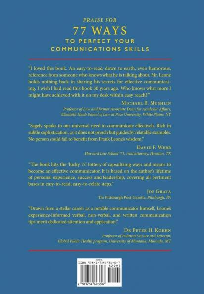 77 Ways To Perfect YourCommunications Skills: Enhancing Your Personal and Professional Relationships