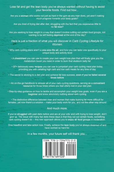 Carb Cycling Lifestyle for Women: A Painless Diet Plan to Lose Weight and Enjoy Your Life