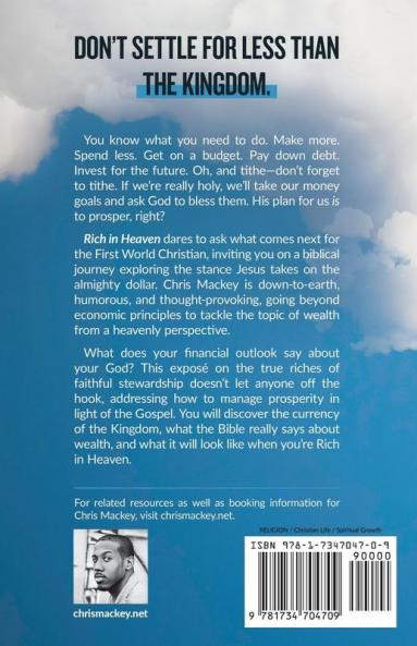 Rich In Heaven: What Matters Most Is More Than Money