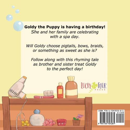Goldy the Puppy and the Birthday Spa Day: 3
