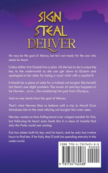 Sign Steal Deliver: A Paranormal Chik Lit Novel (Gods of Thunder MC)
