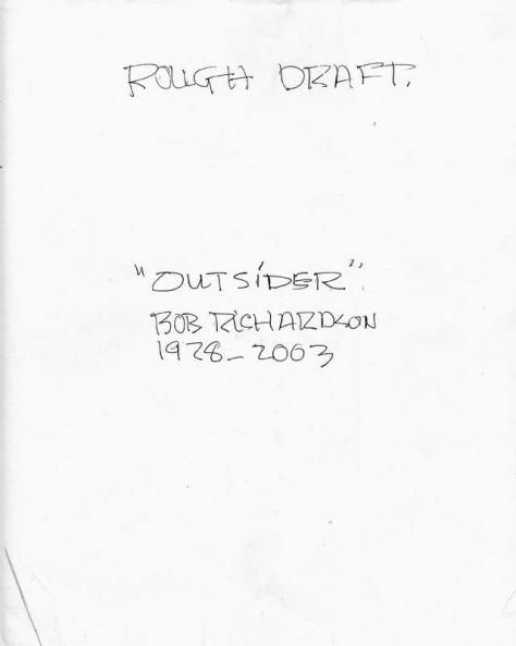 Outsider Rough Draft