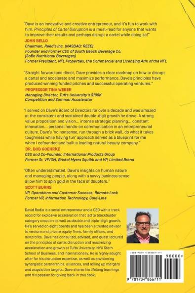 Principles of Cartel Disruption: Accelerate and Maximize Performance