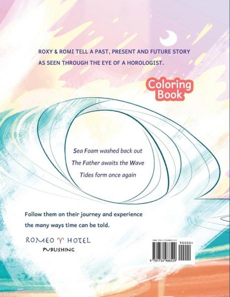 Tick Tock TIME Coloring Book