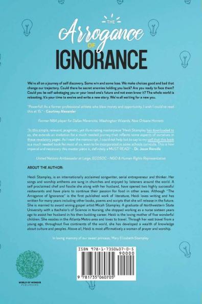 The Arrogance of Ignorance: What Do You Know?