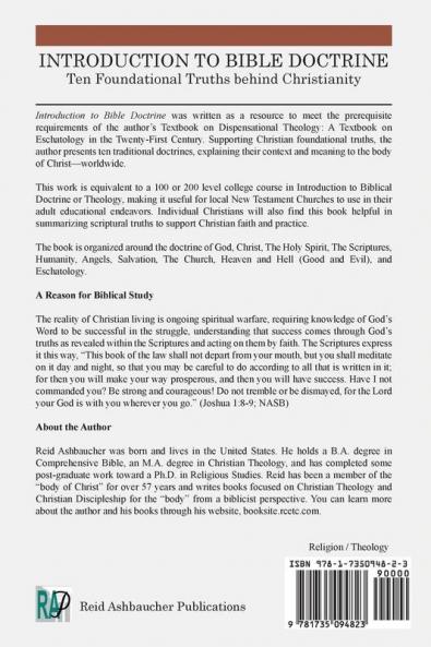 Introduction to Bible Doctrine