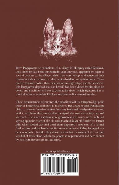 Vampires and Vampirism