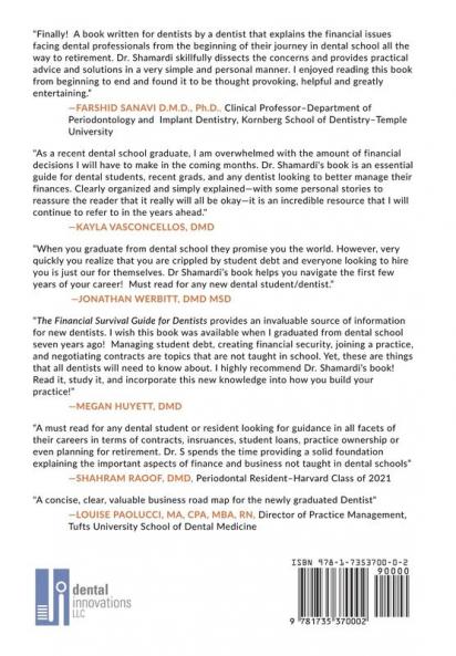 The Financial Survival Guide for Dentists: Everything you Needed to Learn but Were NEVER Taught in Dental School