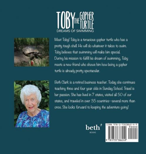Toby The Gopher Turtle Dreams of Swimming: 2