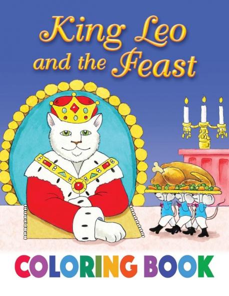 King Leo and the Feast Coloring Book