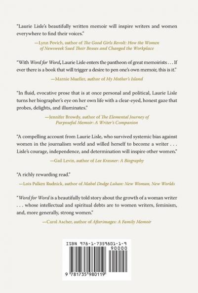 Word for Word: A Writer's Life