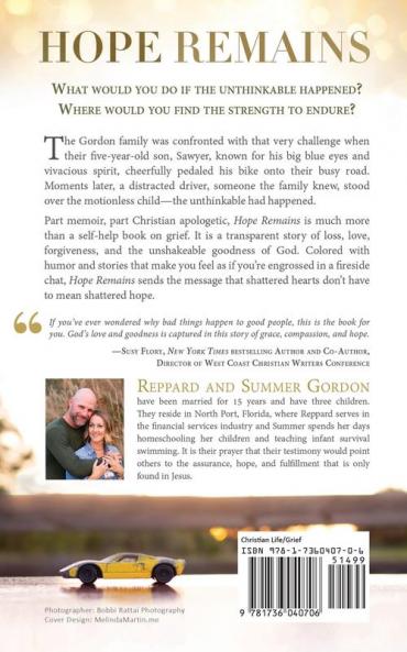 Hope Remains: Seeing the Goodness of God in the Shadow of Suffering