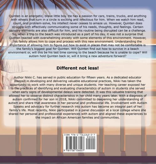 Quinten Visits the Beach A Story About Coping with Autism