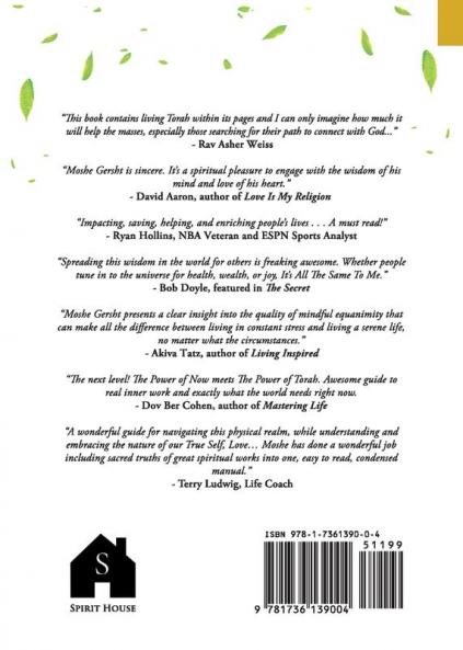 It's All The Same To Me: A Torah Guide To Inner Peace and Love of Life