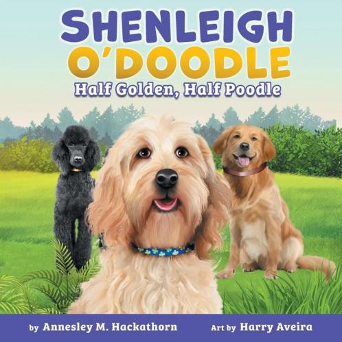 Shenleigh O'Doodle Half Golden Half Poodle