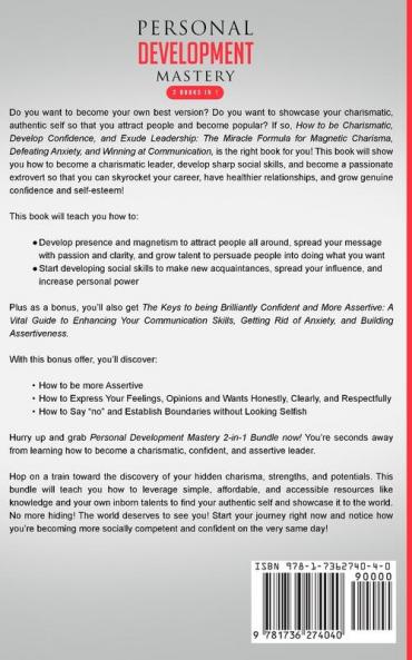 Personal Development Mastery 2 Books in 1