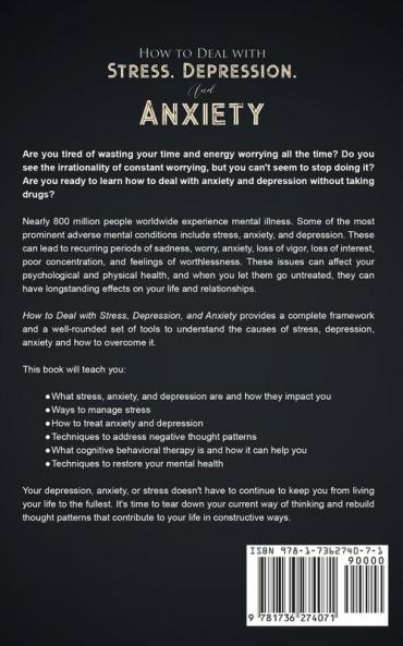 How to Deal With Stress Depression and Anxiety