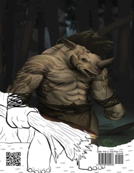 Coloring Book The Adventures of Cobasfang Justice Returns volume 1