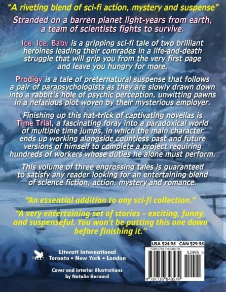 Ice Ice Baby GIANT PRINT EDITION: Space Adventure Suspense Mysteries