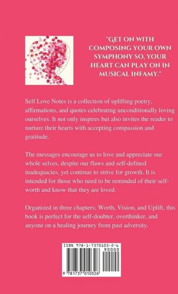 Self Love Notes: Uplifting Poetry Affirmations & Quotes