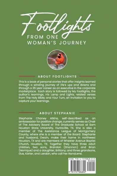 Footlights from One Woman's Journey